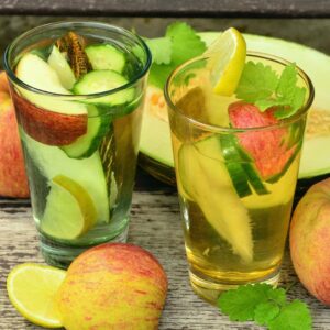 drink fruit, water, detox